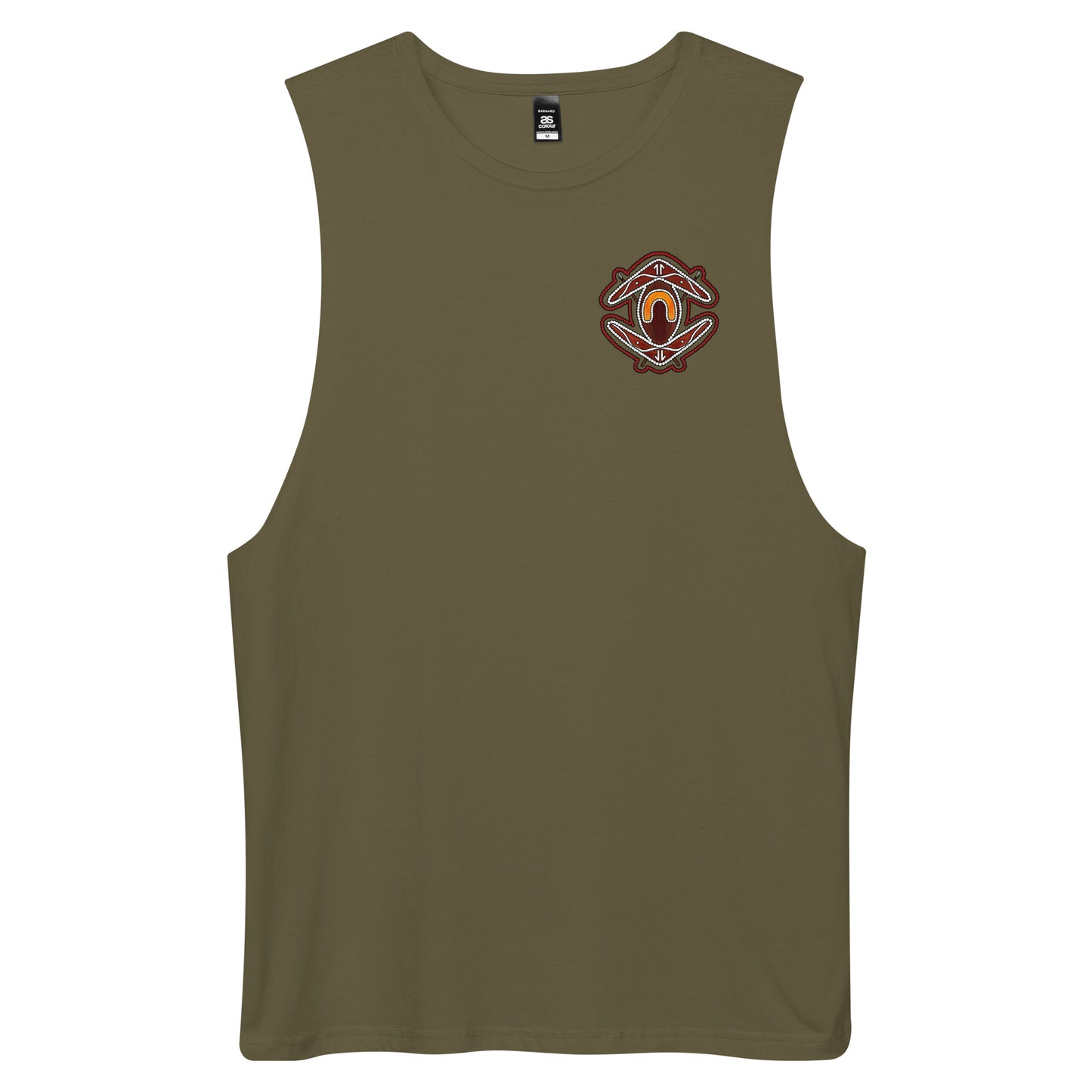 Men’s drop arm tank top