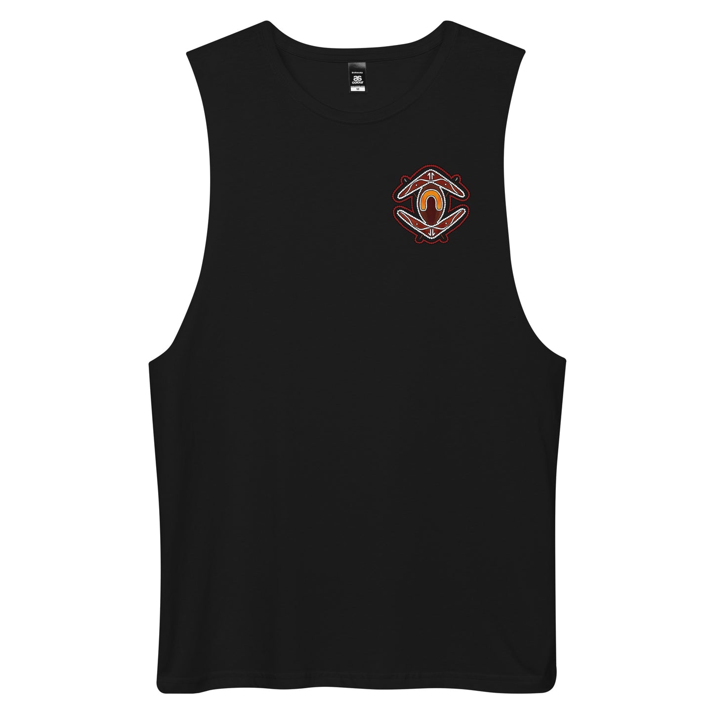 Men’s drop arm tank top