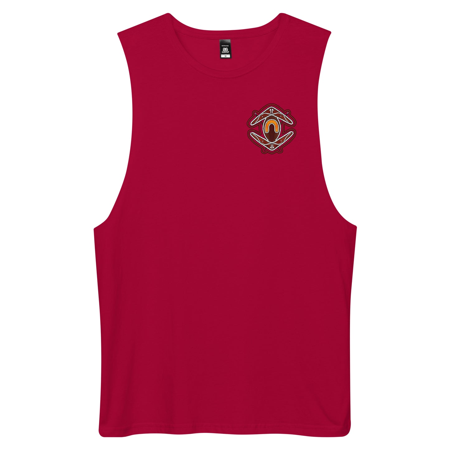 Men’s drop arm tank top