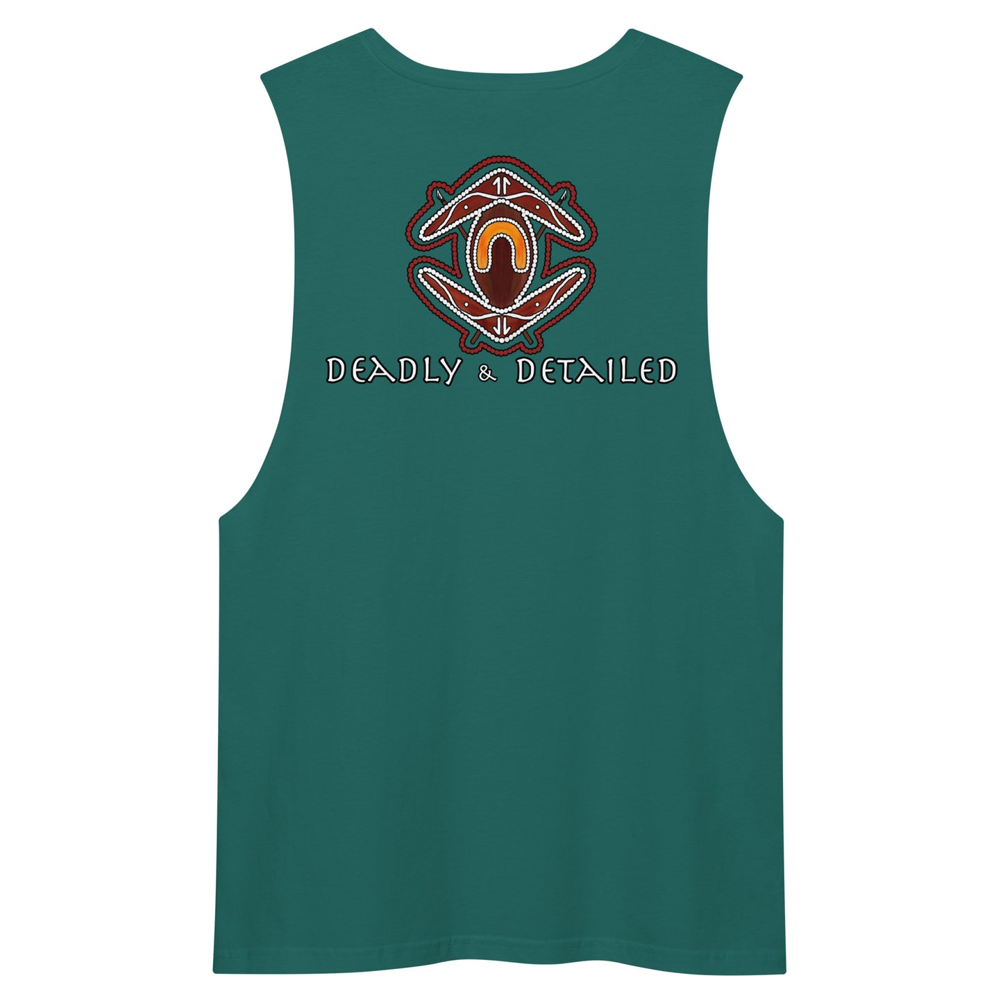 Men’s drop arm tank top