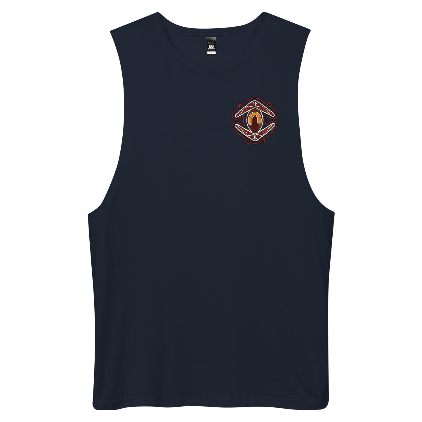 Men’s drop arm tank top