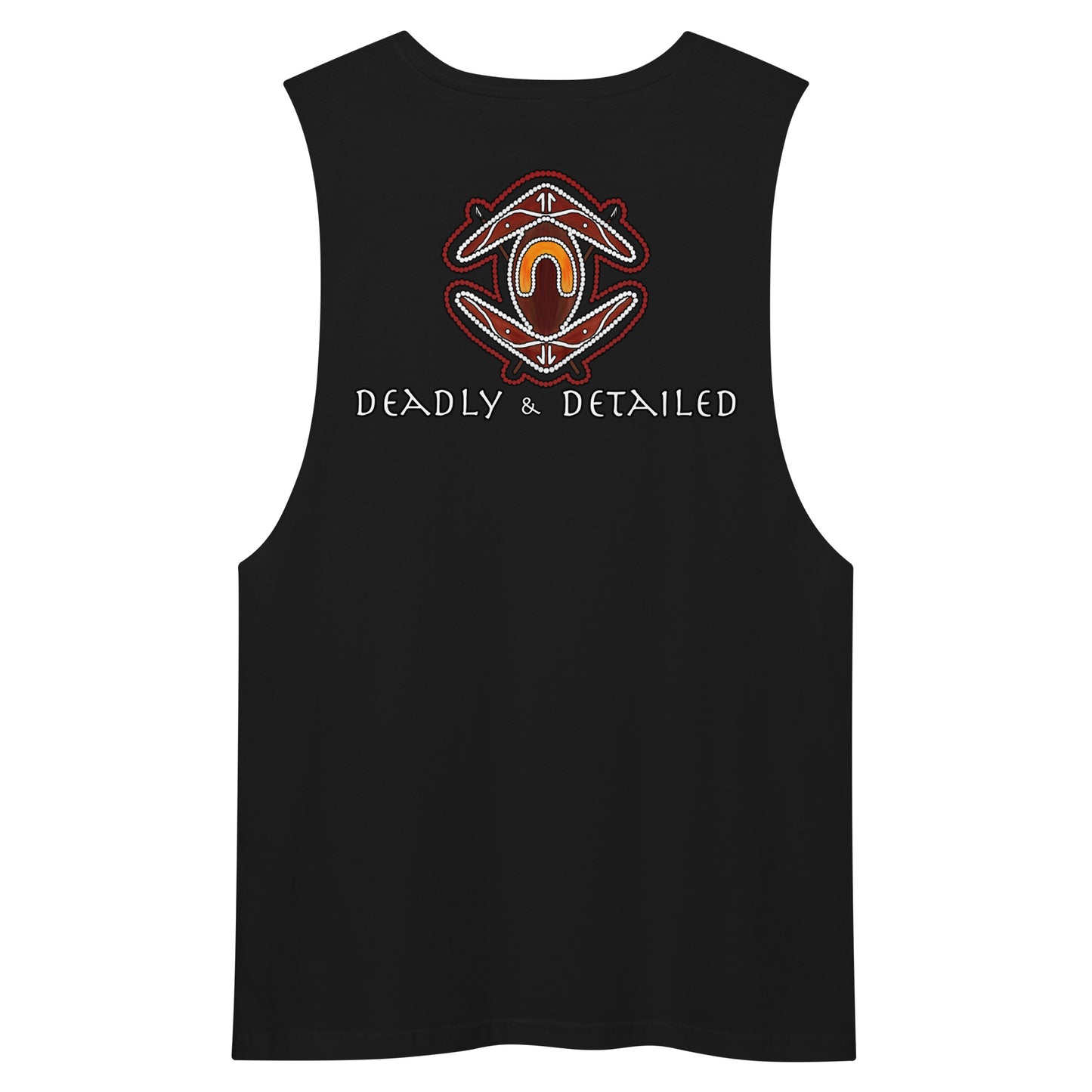 Men’s drop arm tank top